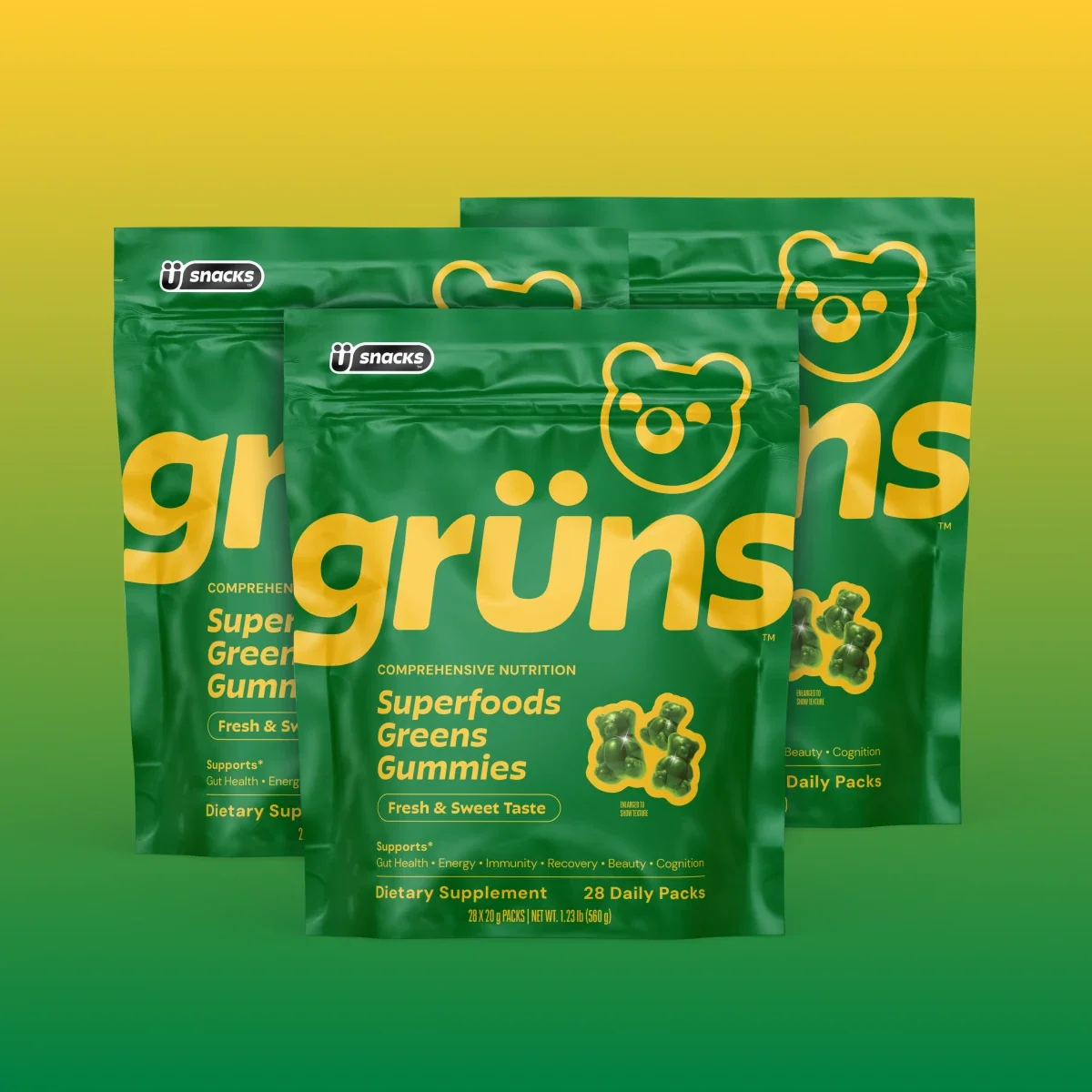 Grüns Superfood Gummies Grüns