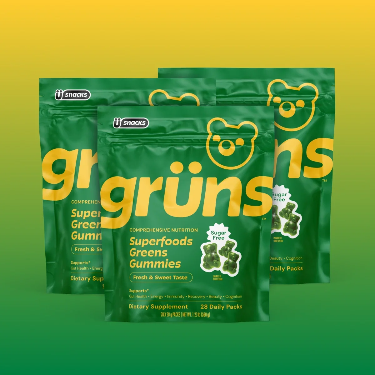 Grüns Superfood Gummies Grüns